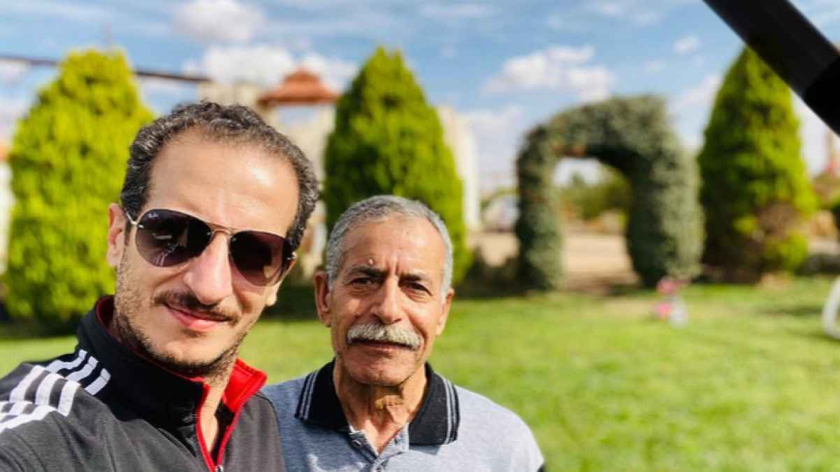وفاة والد الفنان السوري علاء الزعبي