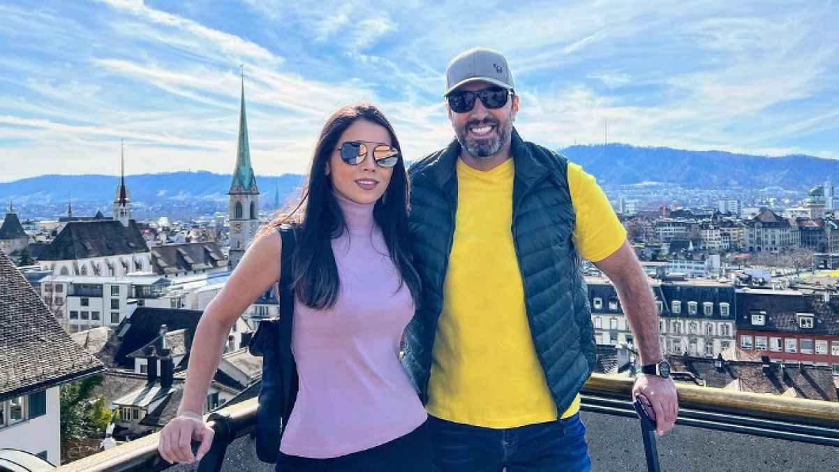 زوجة باسم ياخور تعلق على شائعة انفصالها عن الفنان- صورة
