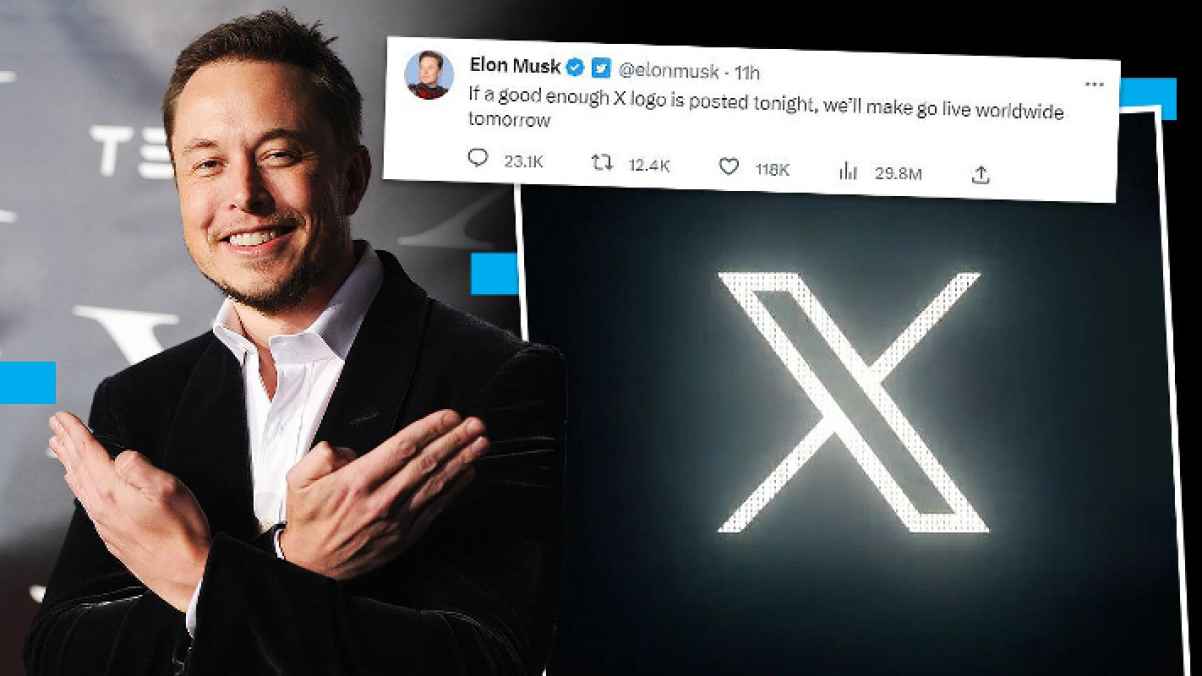 إيلون ماسك يُعلن رسمياً تغيير شعار " تويتر " إلى علامة "X" - صورة