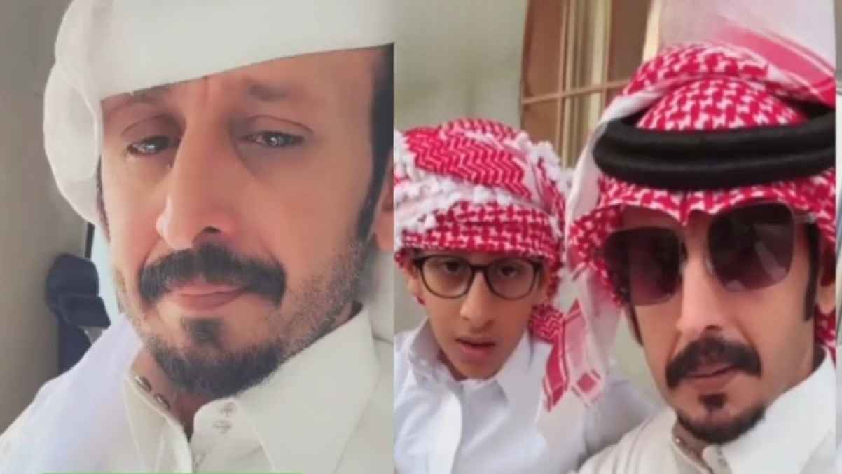 مشهور "سناب شات" برقان الغامدي ينهار ويعلن عن وفاة ابنه - فيديو