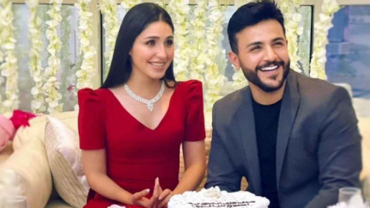بتقاليد عراقية.. عقد قران أحمد الخفاجي على ساندي جمال - صورة