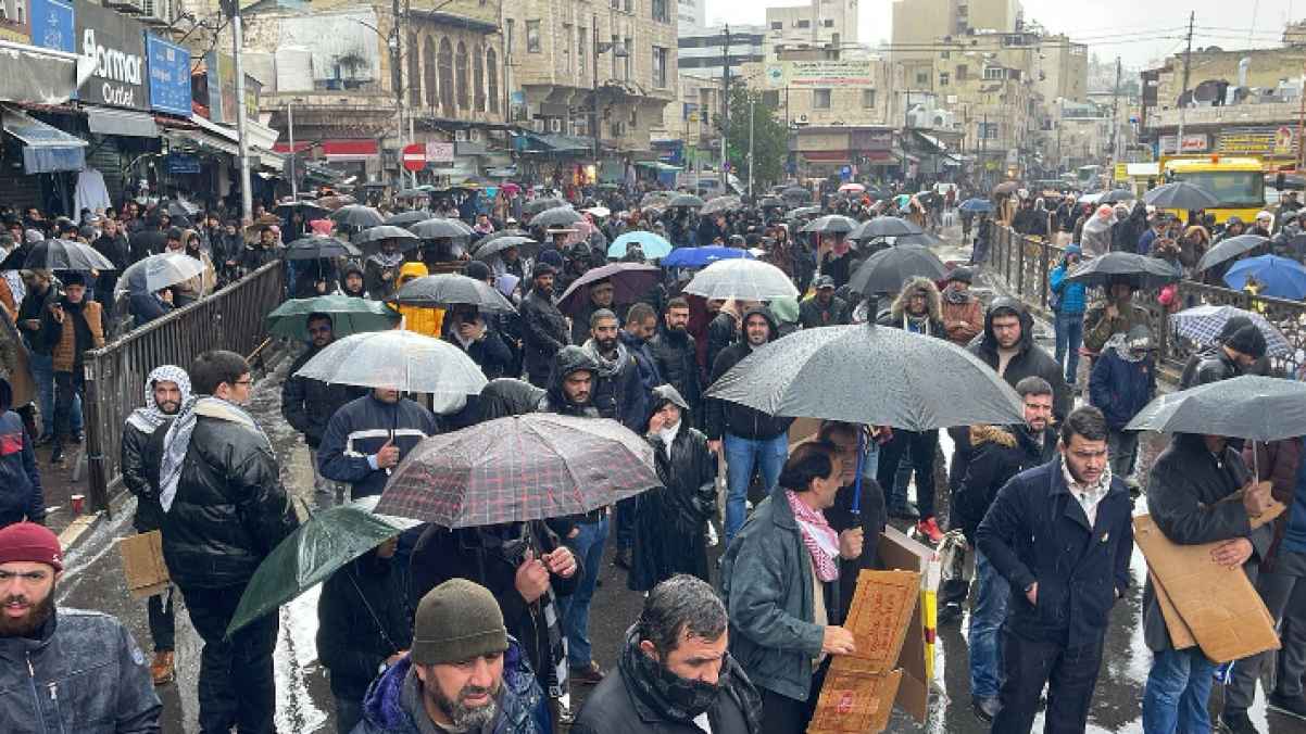 مسيرات في الأردن دعما للقطاع ونصرة للمقاومة - صور