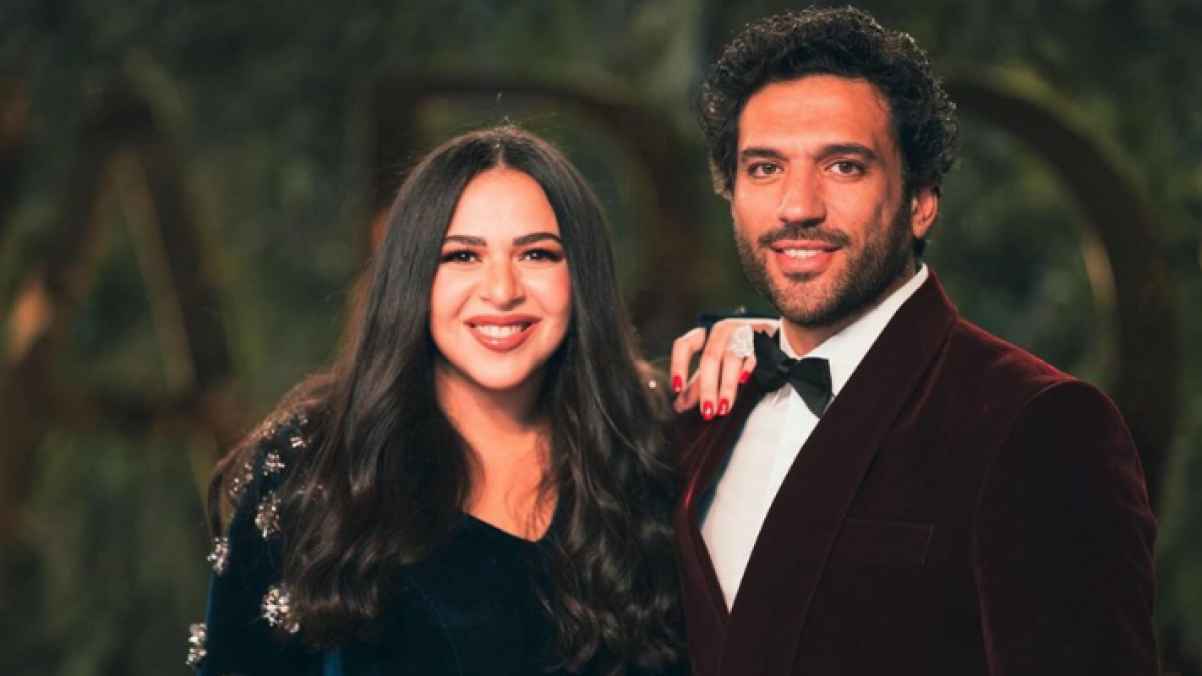 إيمي سمير غانم وحسن الرداد يستقبلان مولودتهما الثانية وهذا اسمها