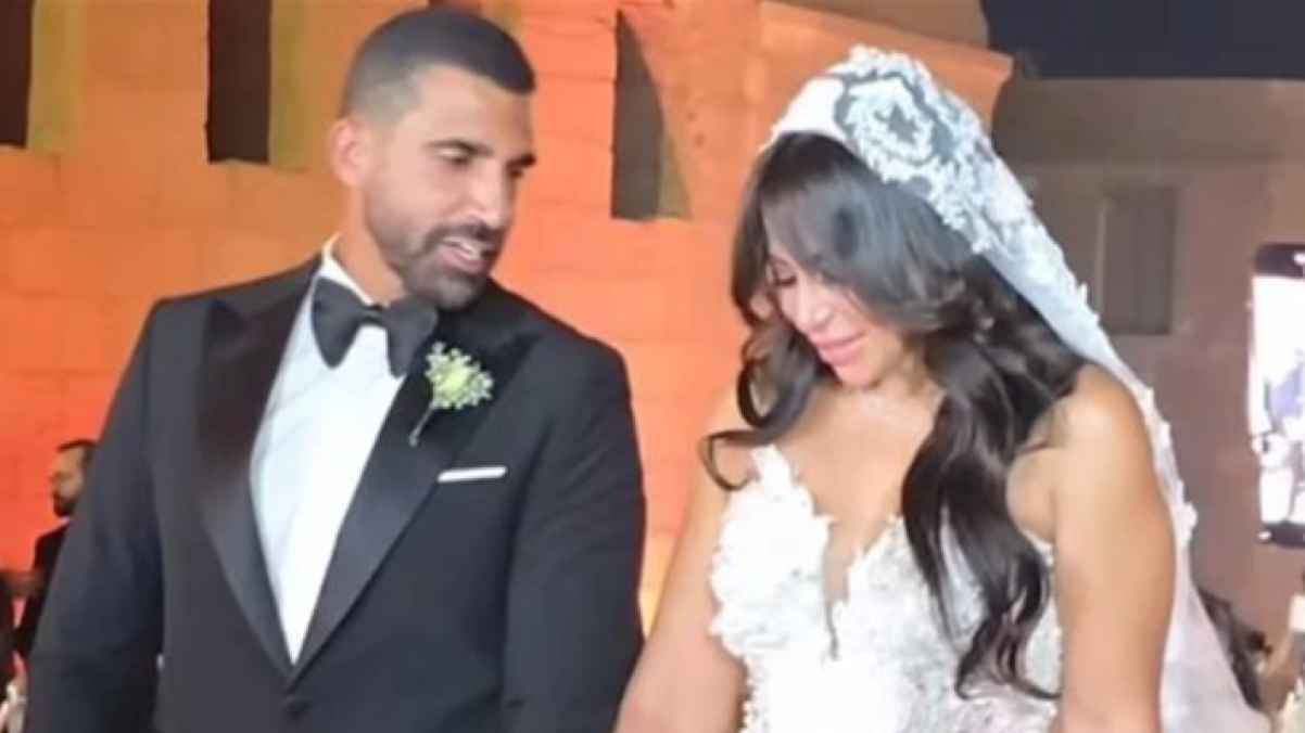 زفاف ماهيتاب ابنة ماجد المصري في أجواء عائلية هادئة - فيديو