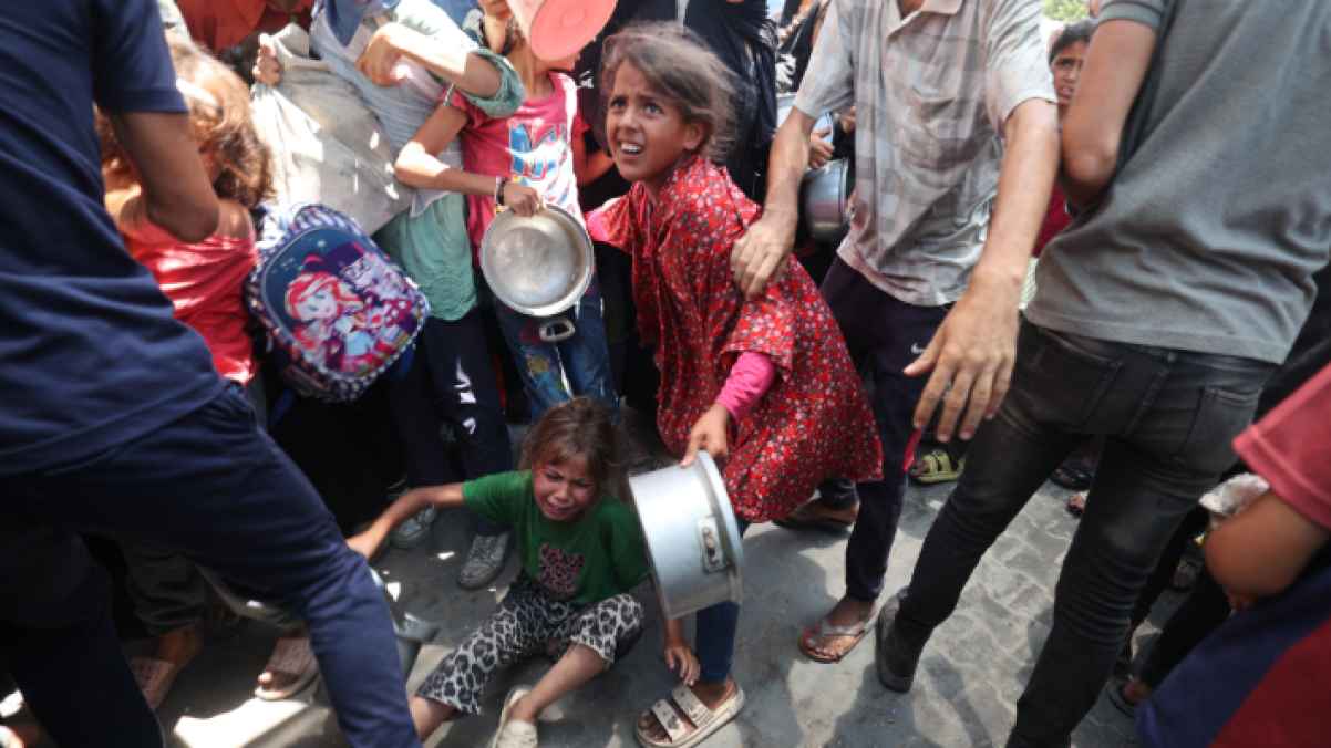 One image from Gaza is enough… Empty stomachs — another kind of war
