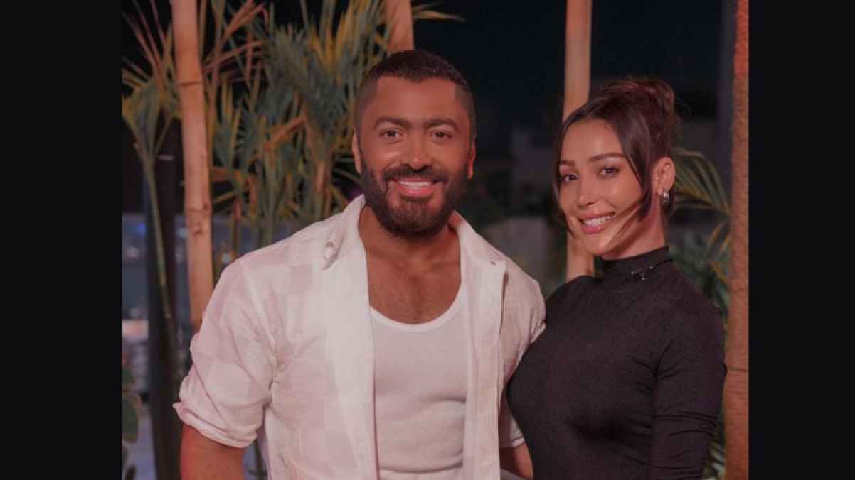 بسمة بوسيل تُهنئ تامر حسني وتفاجئ الجمهور برسالتها