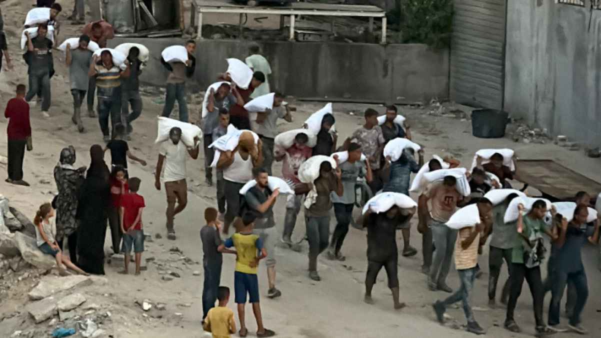 Empty stomachs and weary faces... Gaza screams in silence