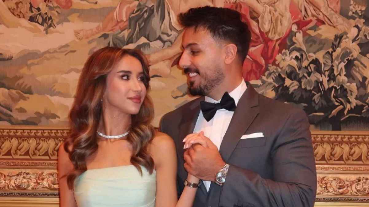 وسام قطب وسارة سامي يحتفلان بزفافهما في أجواء مبهجة - فيديو