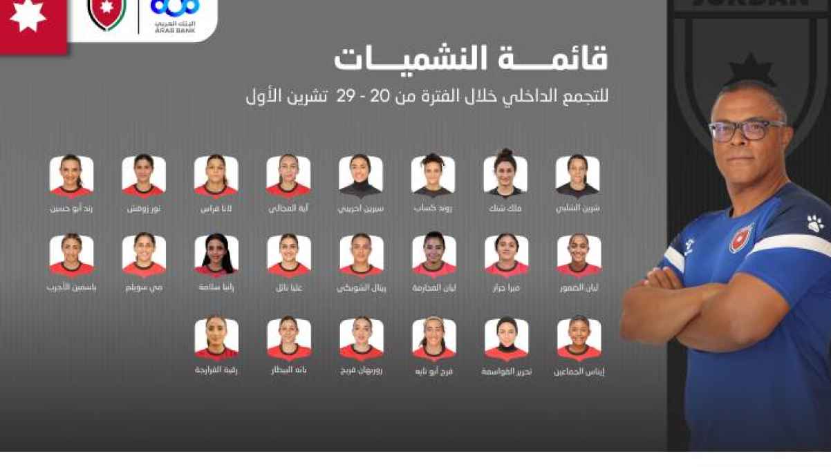 المنتخب الوطني النسوي لكرة القدم يختار 22 لاعبة للإستحقاق القادم