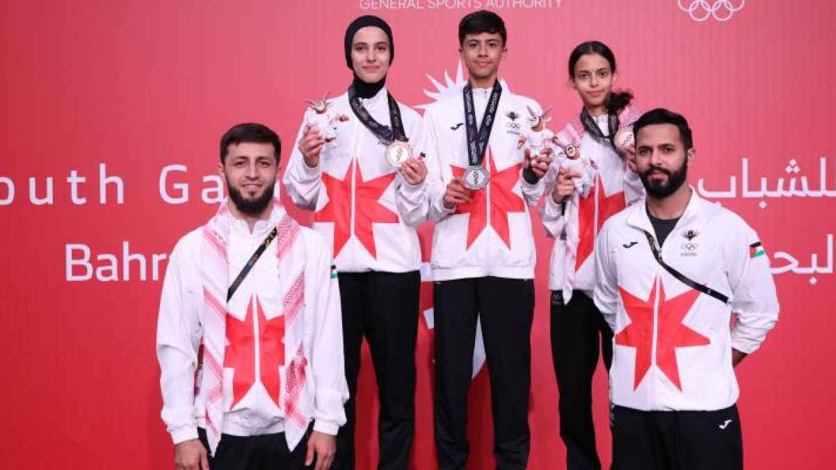 بعثة الأردن تحقق 13 ميدالية في دورة الألعاب الآسيوية للشباب