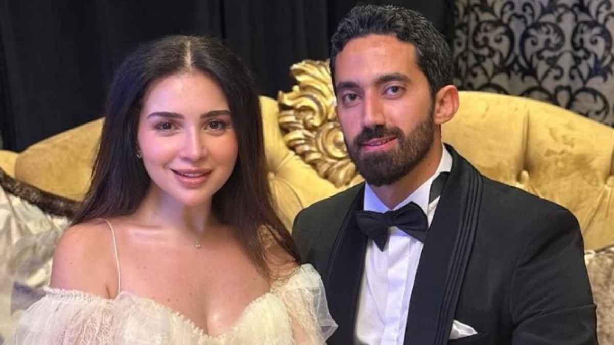 مي عز الدين تعلن عقد قرانها على مدرب اللياقة أحمد تيمور - صور