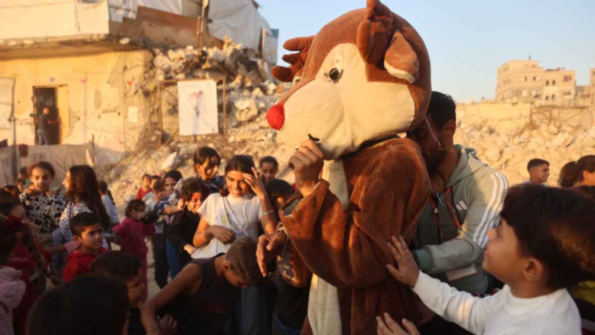 سينما تحت السماء المفتوحة… رسالة بأن غزة ما زالت حيّة - صور