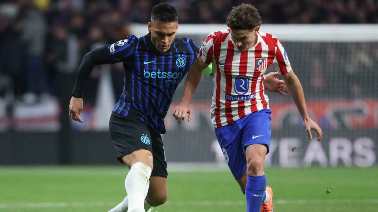 أتلتيكو مدريد يخطف فوزاً درامياً (2-1) على إنتر ميلان