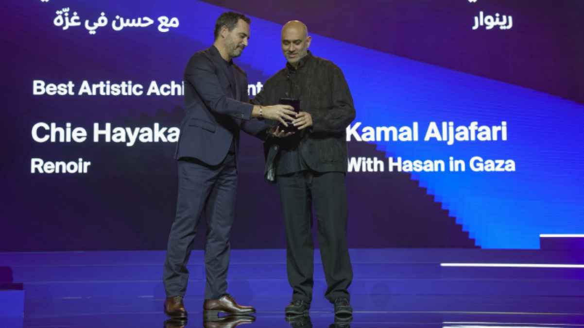 فيلم "مع حسن في غزة" يتوج بجائزة في مهرجان الدوحة السينمائي