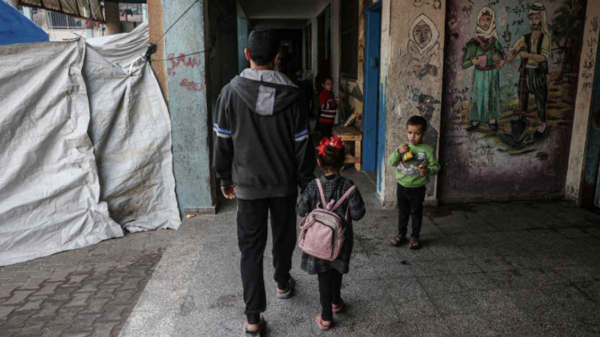 Your towering resilience teaches… they walk to school over pain