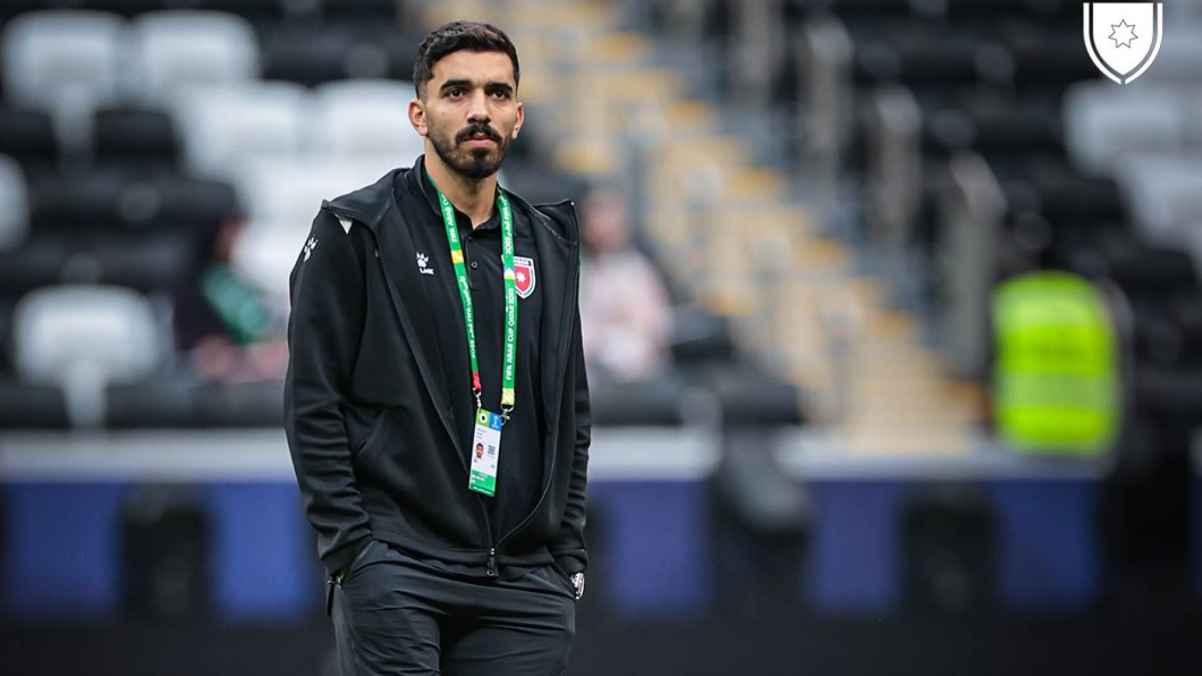 Kickoff of the match between "Al-Nashama" and Egypt in the 2025 Arab Cup