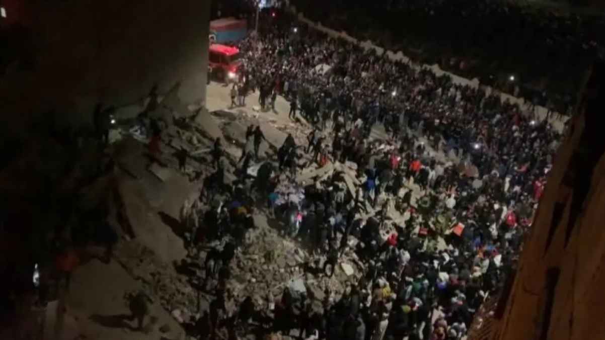 Deaths and serious injuries caused by the collapse of two buildings in Morocco