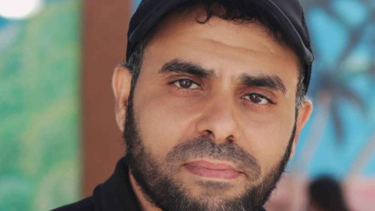 The Martyr Hudhaifa Al-Kahlout, nicknamed "Abu Ubaida"