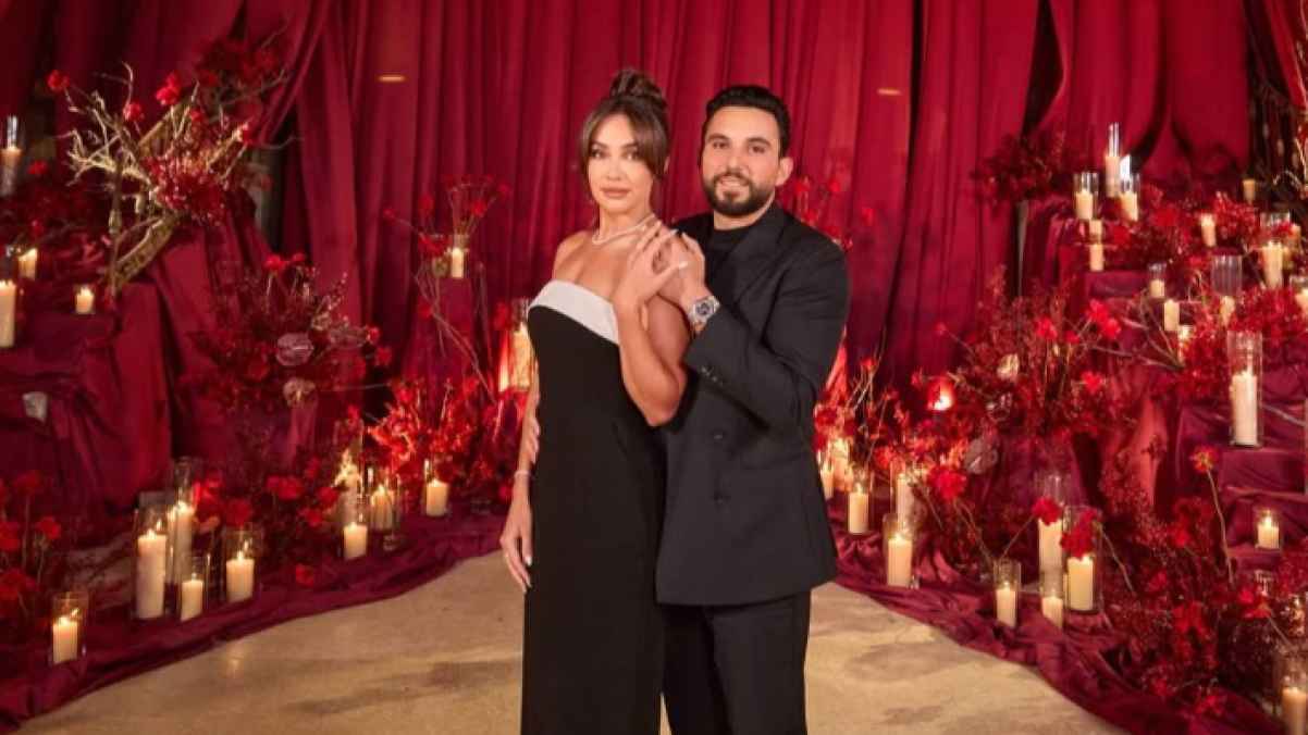 Daniela Rahme's brother celebrates his engagement to Miss Australia - Video