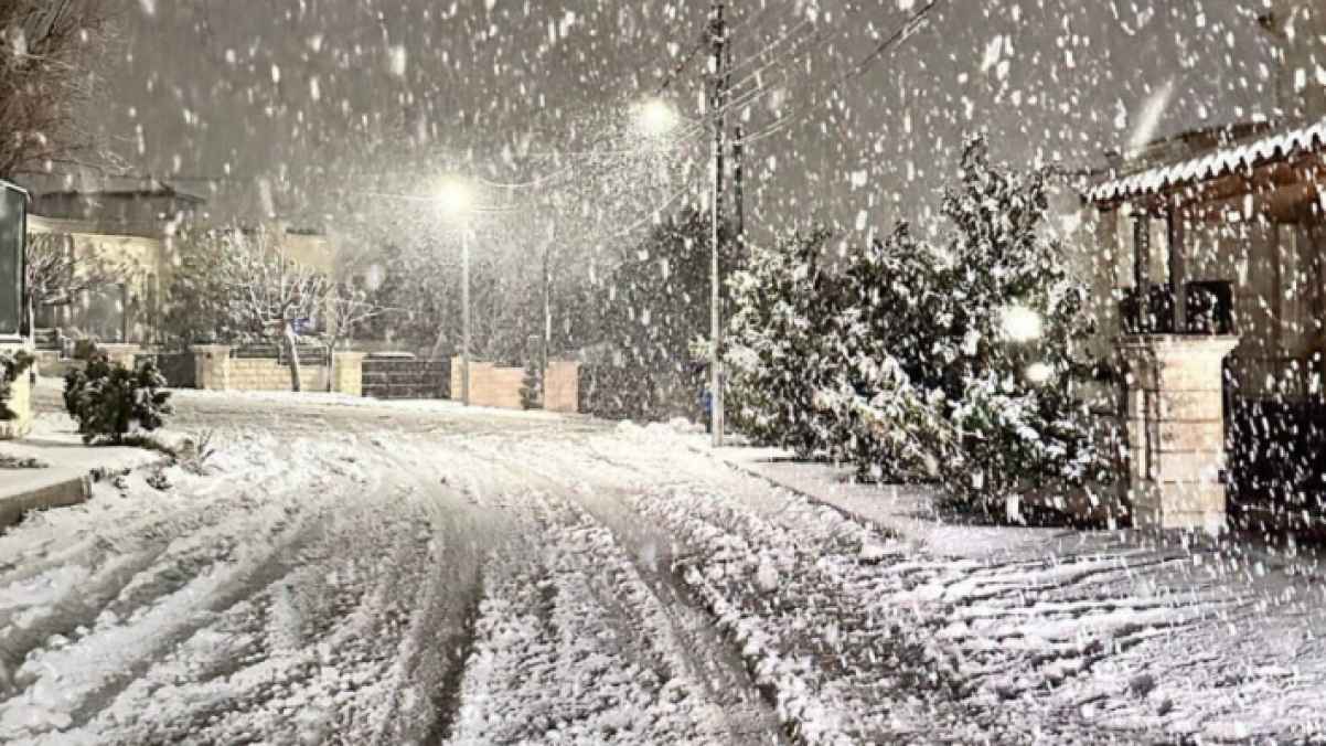 ?Will Jordan witness snowfall on Friday