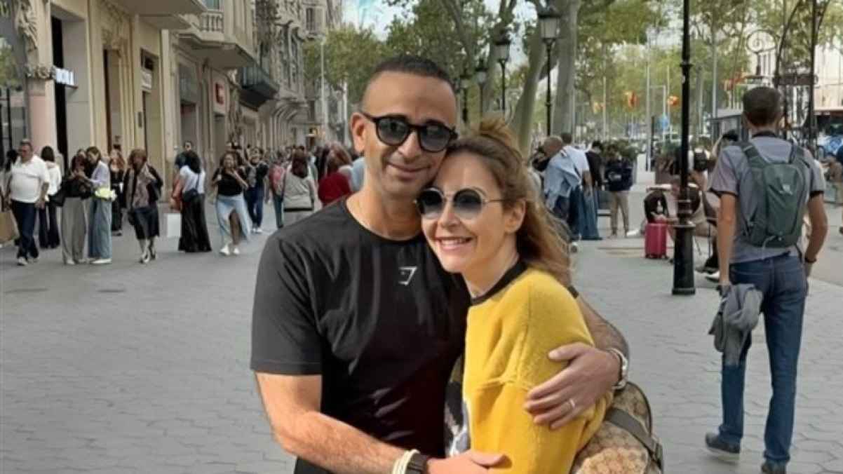 Mona Shalaby and her husband make their official debut