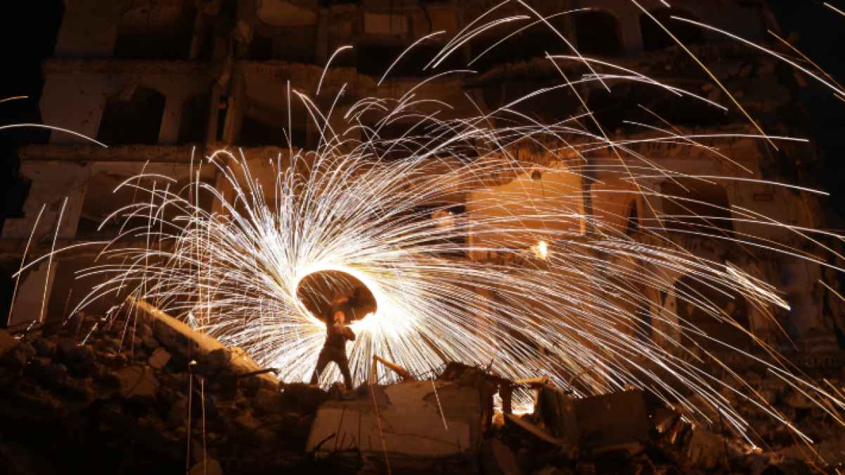 Palestinians create miracles amid the rubble of Gaza