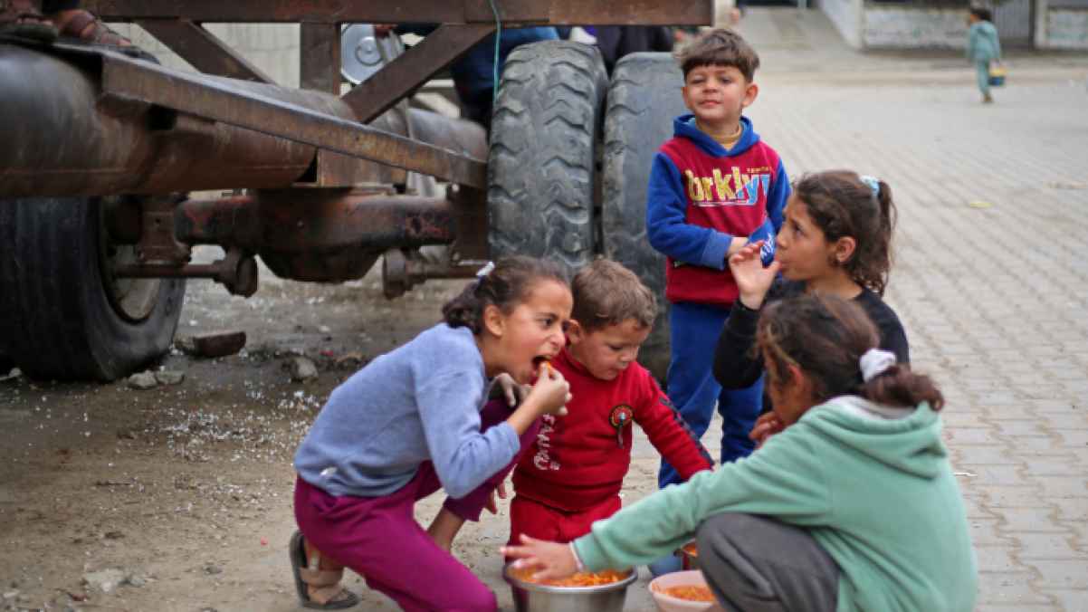 Gaza is calling… and its children are withering under the grip of hunger
