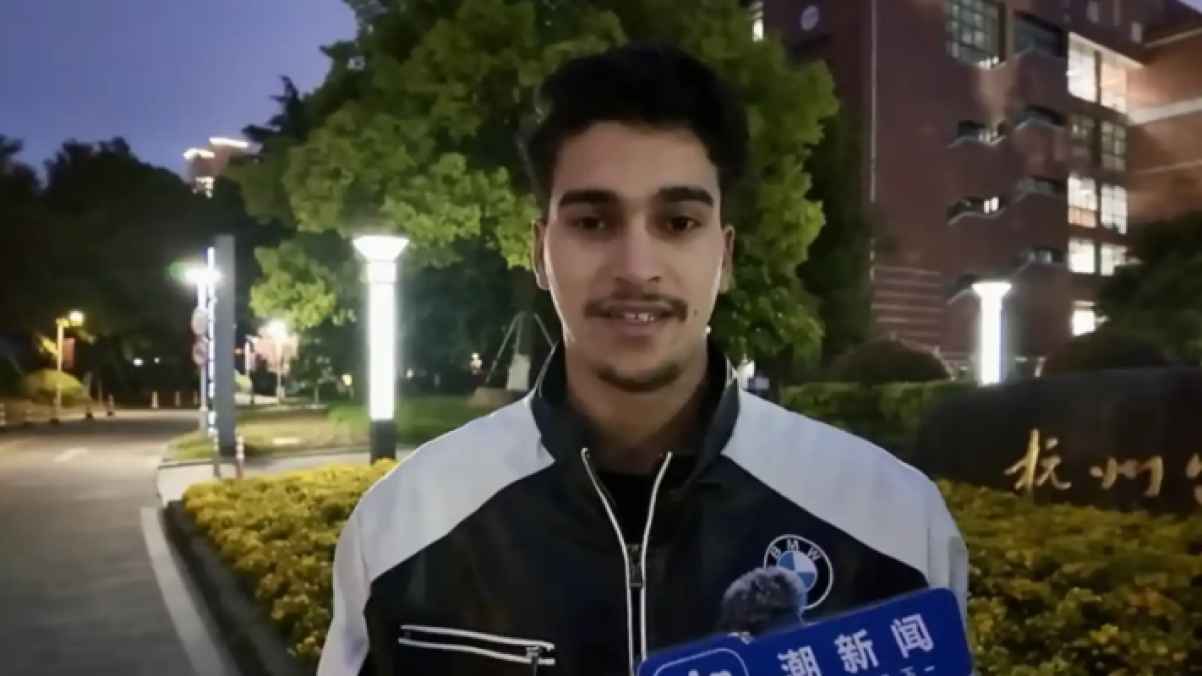 Moroccan young man captures Chinese media attention after rescuing a girl from drowning – Video