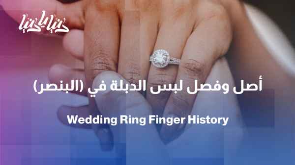 What is the origin of wearing the wedding band on the fourth finger, and the story behind it?