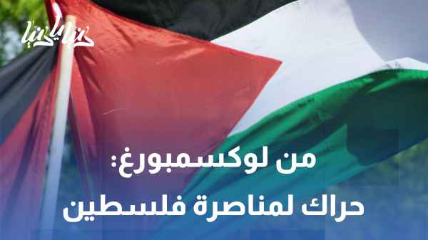 From Luxembourg: Organized civil movement in support of Palestine