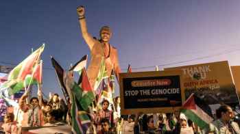 فلسطينيون من رام الله: شكراً جنوب إفريقيا - فيديو
