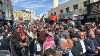 الأردن يشهد مسيرات حاشدة دعما لأهالي القطاع ورفضا لاستمرار الحرب