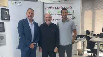 Signing a partnership between Sami Najib Al-Khoury Company and Chef Nidal Al-Barihi