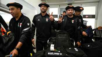 Historic welcome in Bilbao for Palestine national team ahead of friendly match