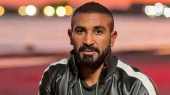 أول ظهور لـ أحمد سعد بعد حادث السير المروع