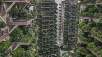 النبات يجتاح مجمعا سكنيا في الصين
