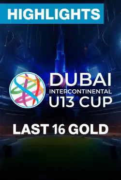 أبرز اللقطات لكأس دبي للقارّات الثامن لكرة القدم تحت 13 عامًا - Last 16 Gold Highlights logo