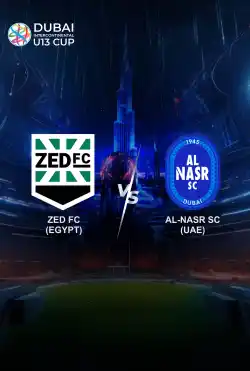 مباريات كأس دبي للقارّات الثامن لكرة القدم تحت 13 عامًا - ZED FC VS Al NASR SC logo