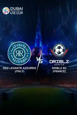 مباريات كأس دبي للقارّات الثامن لكرة القدم تحت 13 عامًا - SSD Levante Azzurro VS DRIBLZ SC logo
