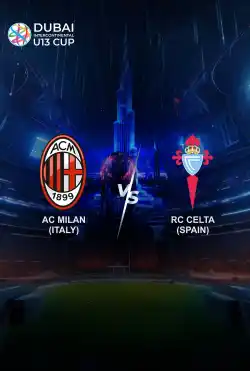 مباريات كأس دبي للقارّات الثامن لكرة القدم تحت 13 عامًا - AC MILAN VS RC CELTA logo