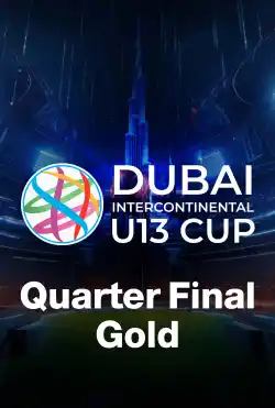 دوري كأس دبي للقارّات الثامن لكرة القدم تحت 13 عامًا - Quarter Final Gold logo