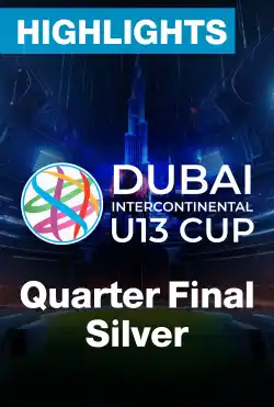 أبرز اللقطات لكأس دبي للقارّات الثامن لكرة القدم تحت 13 عامًا - Quarter Final Silver Highlights logo