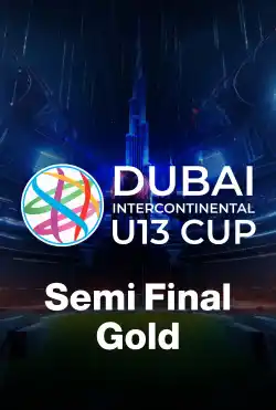دوري كأس دبي للقارّات الثامن لكرة القدم تحت 13 عامًا - Semi Final Gold logo