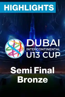 أبرز اللقطات لكأس دبي للقارّات الثامن لكرة القدم تحت 13 عامًا - Semi Final Bronze Highlights logo