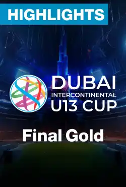 أبرز اللقطات لكأس دبي للقارّات الثامن لكرة القدم تحت 13 عامًا - Final Gold Highlights logo